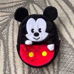 The Disney Store Baby Mickey Mouse Zip‎ Up Pouch Bag